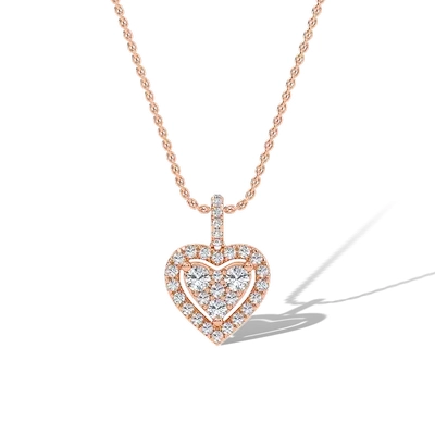 Pave Heart Pendant