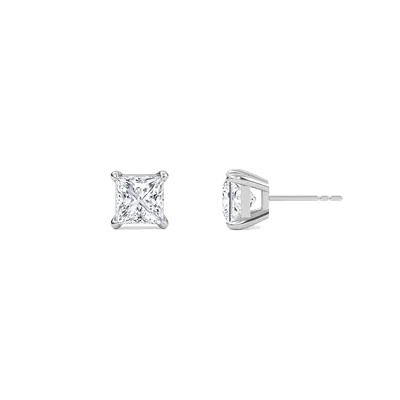 Classic Solitaire Earrings