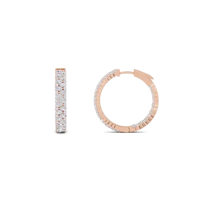 Elegant Inside Out Huggie Earrings