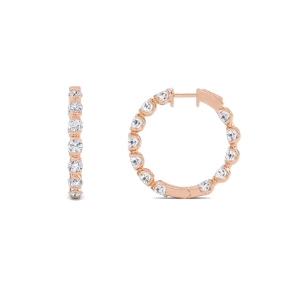 U- Shaped Inside Out Huggie Earrings