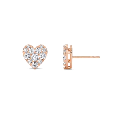 Heart Stud Earrings