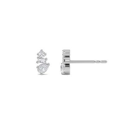 Multi Shape Cluster Earrings