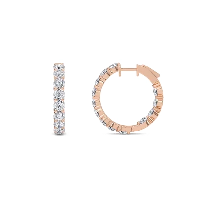 Brilliant Inside Out Huggie Earrings