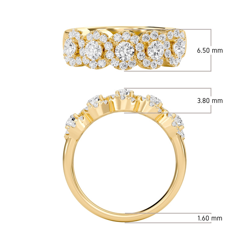 Spiral Wedding Band