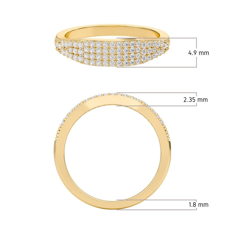 Wedding Pave band