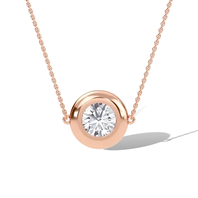 Bezel Set Pendant