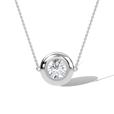 Bezel Set Pendant