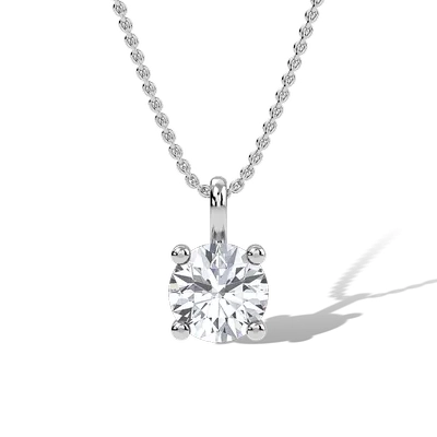 Brillliant Solitaire Pendant