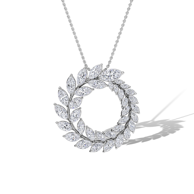 Graduating Wreath Pendant