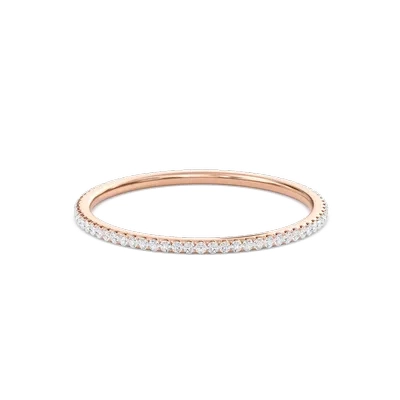 Round Scalloped Set Full Eternity Band
