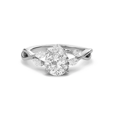 Secret Garden Engagement Ring