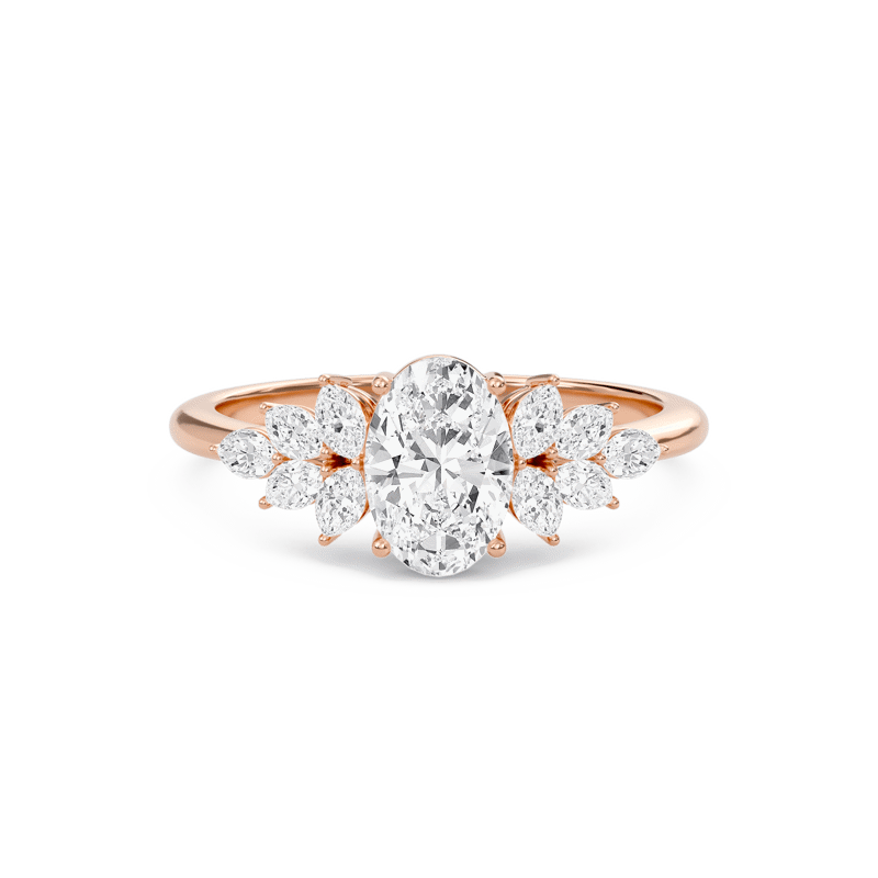 Luxe Marquese Side Stone Ring