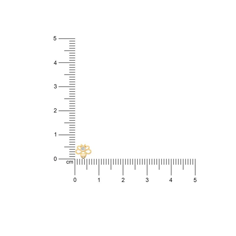 Honey 'B' Diamond Studs