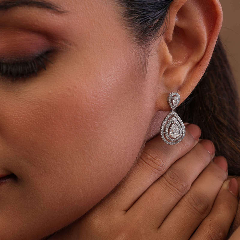 Embrace Pear Drop Earrings