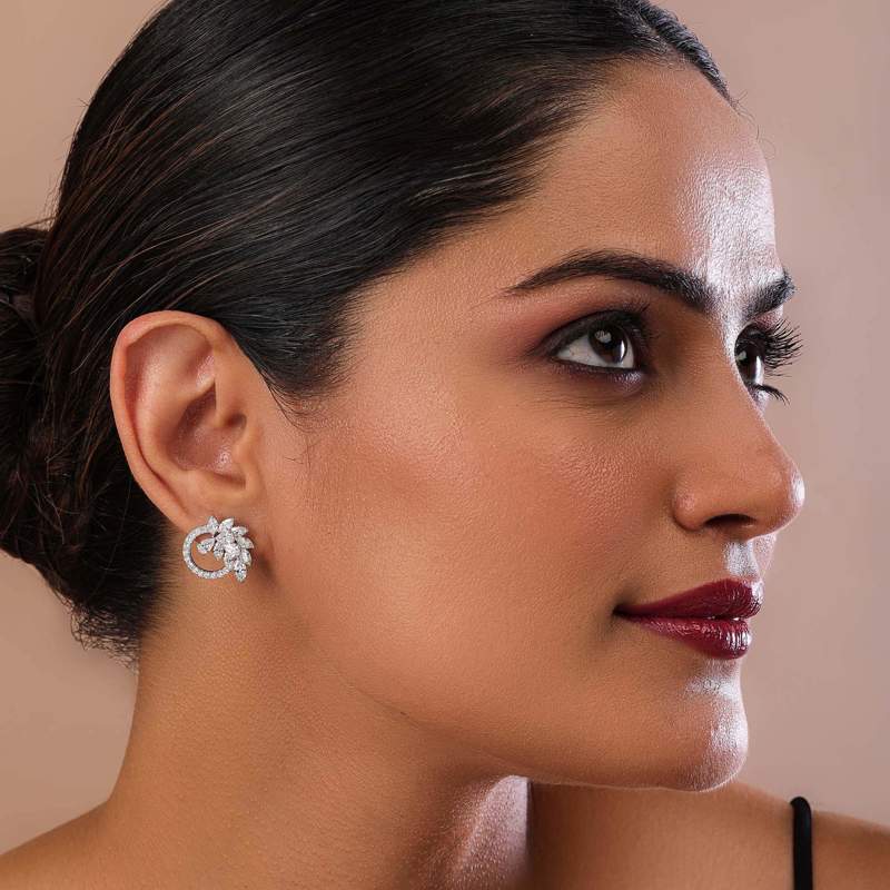 Petal Circle Earrings