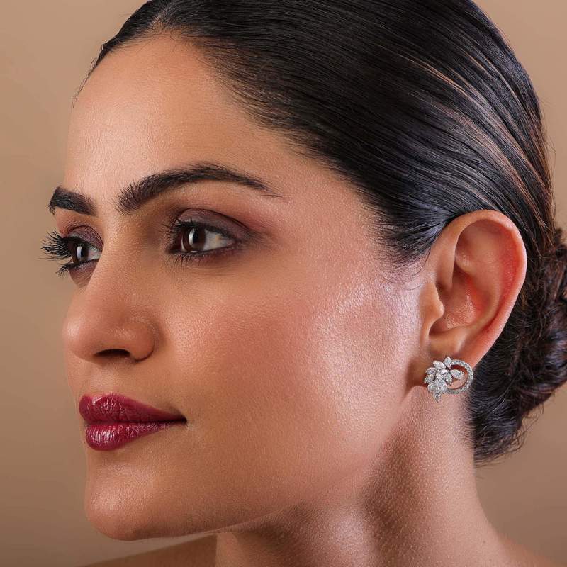 Petal Circle Earrings