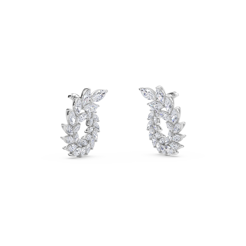 Graduating Wreath Earrings