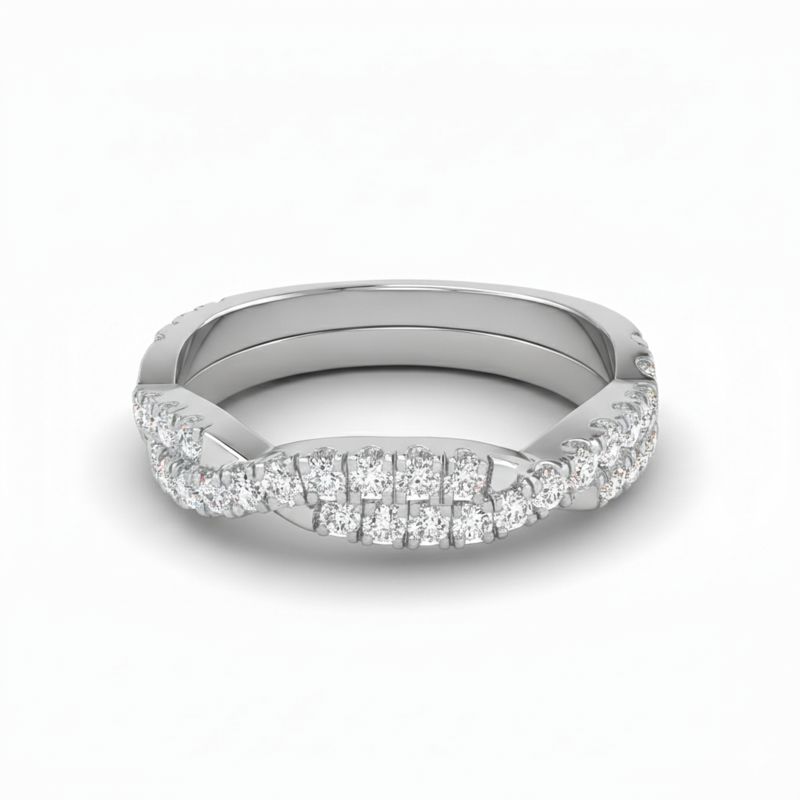 Twisted Wedding Band