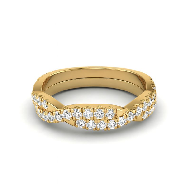 Twisted Wedding Band