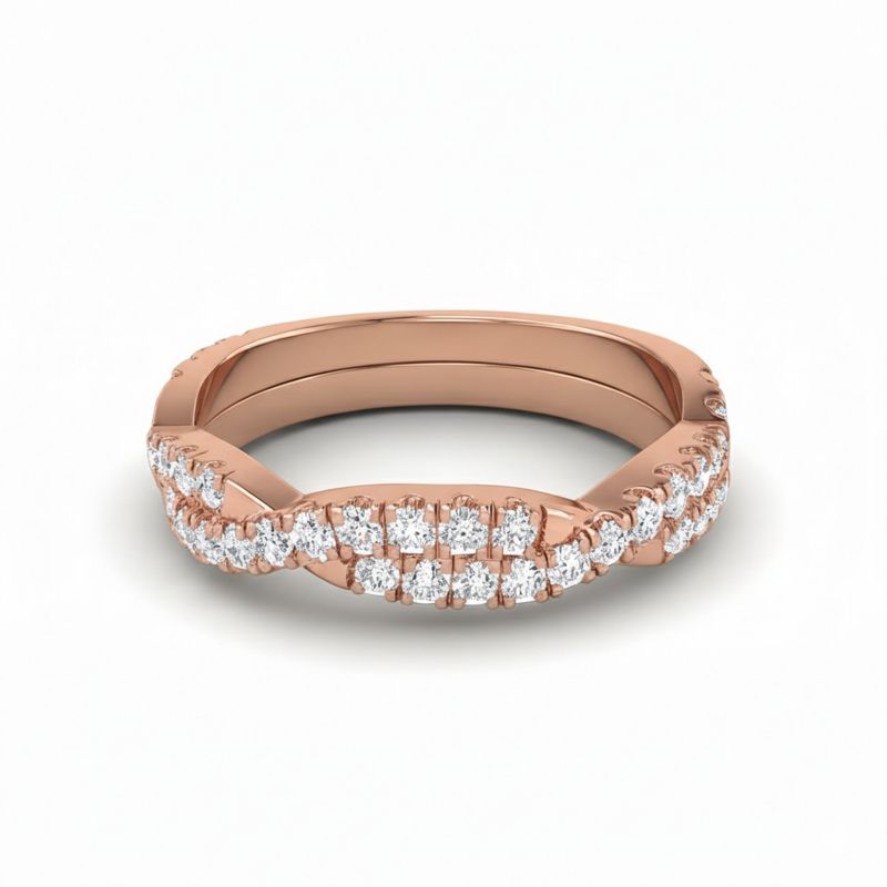 Twisted Wedding Band