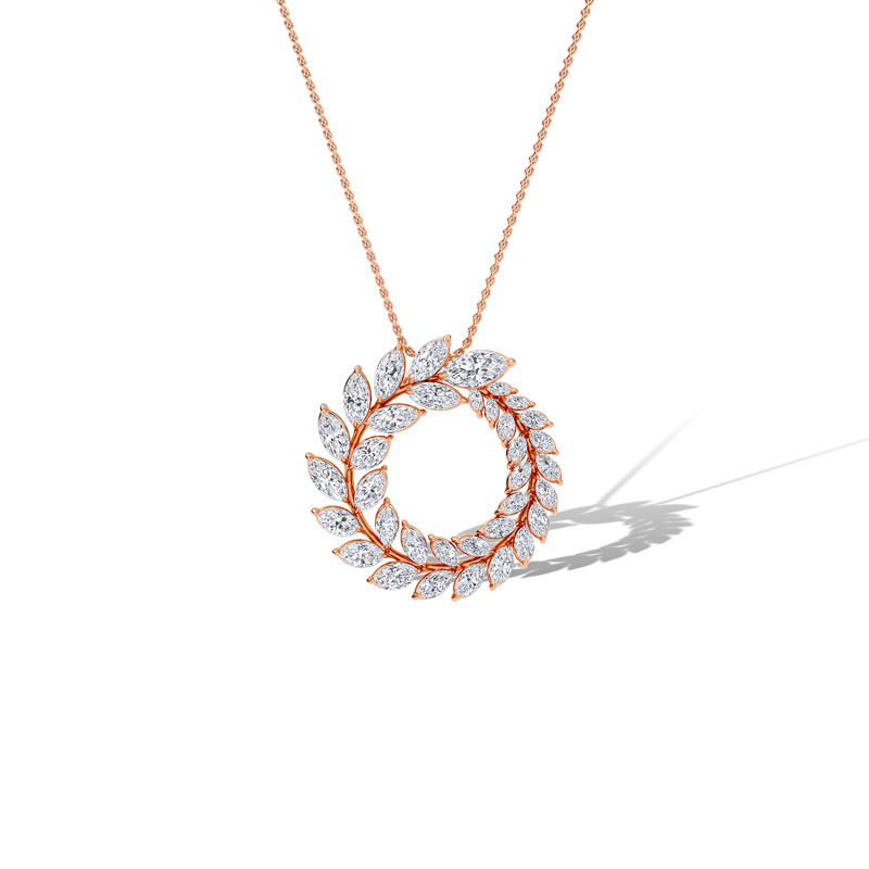 Graduating Wreath Pendant