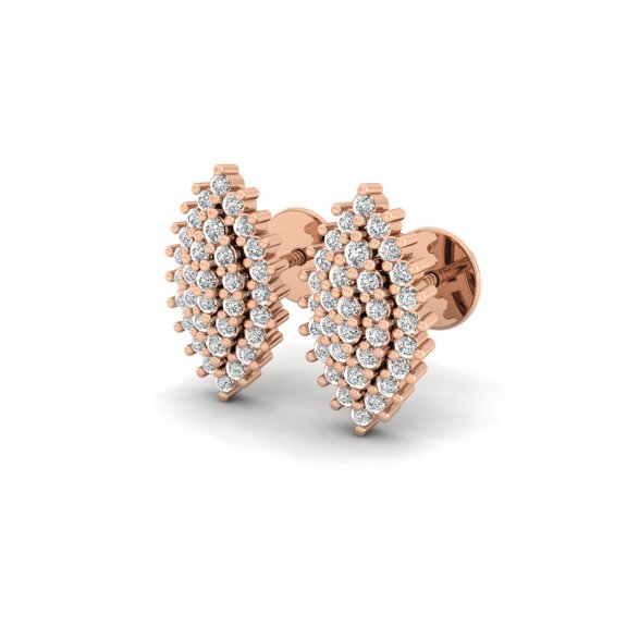 1/5 Cts. Cluster Marquise Fashion Earring