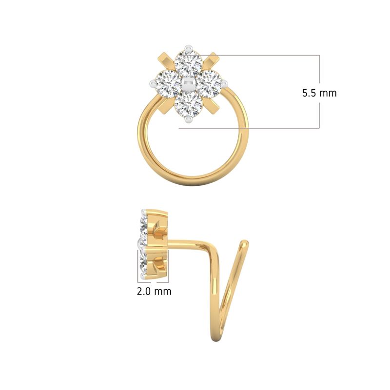 Starlight Bloom Nosepin