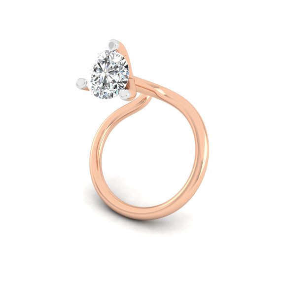 Solitaire Glimmer Nosepin