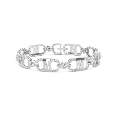 Monogram Diamond Bracelet