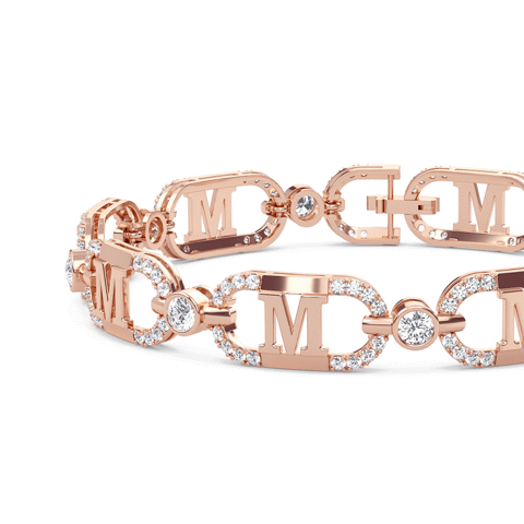 Monogram Diamond Bracelet