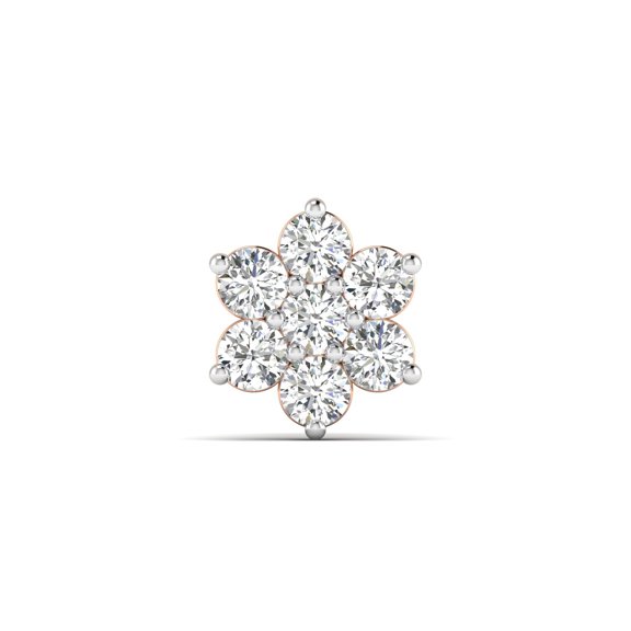 Floret Sparkle Nose Pin