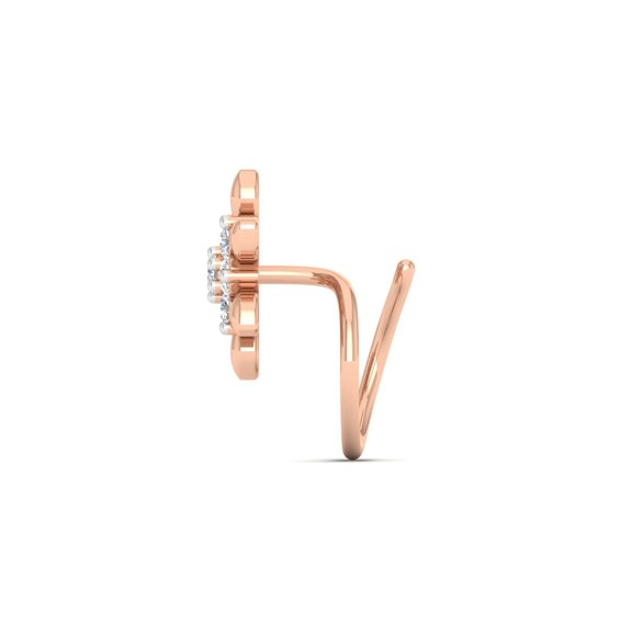 Flora Diamond Nose Pin
