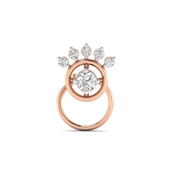 Halo Sparkle Nose Pin