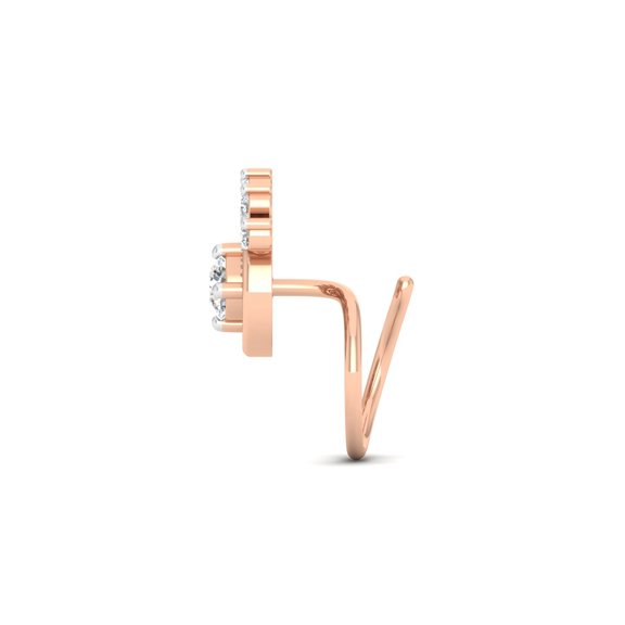 Halo Sparkle Nose Pin