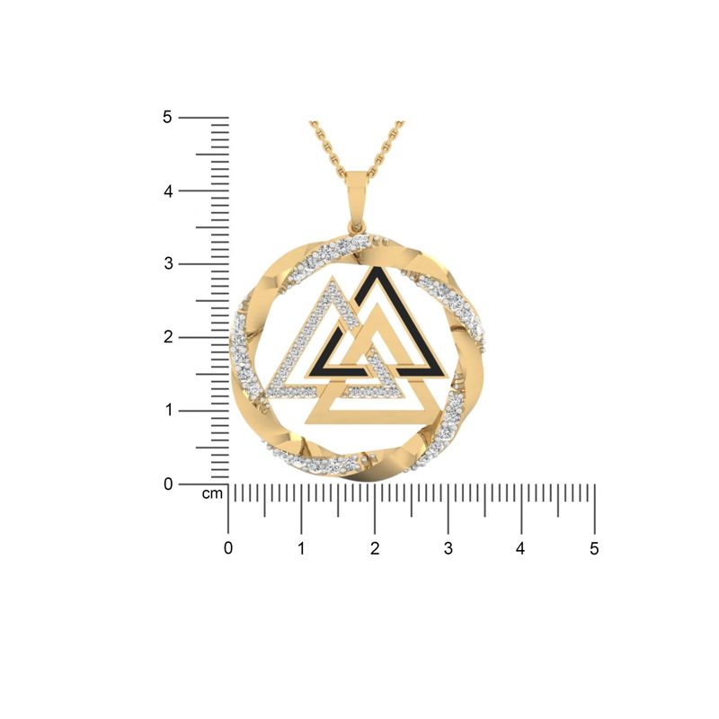 The Odin Valknut Pendant
