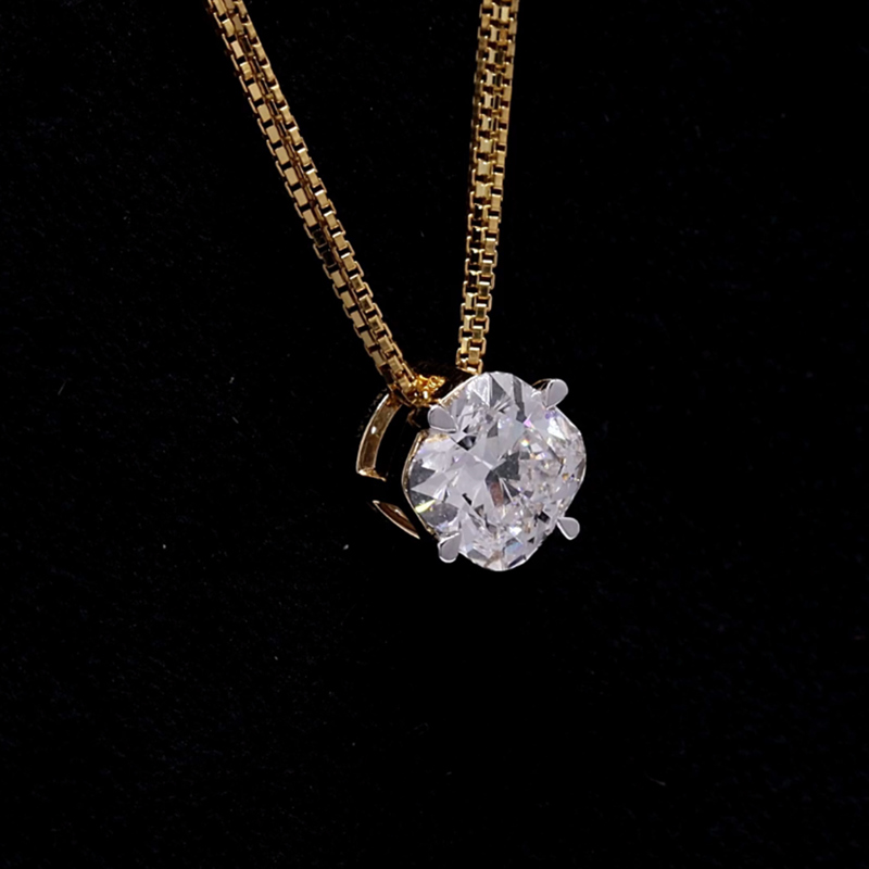 Classic Solitaire Pendant