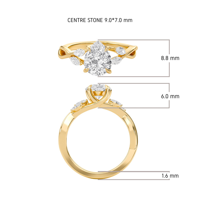 Secret Garden Engagement Ring