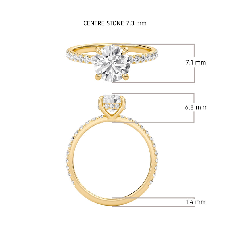 Perfect Fit Engagement Ring