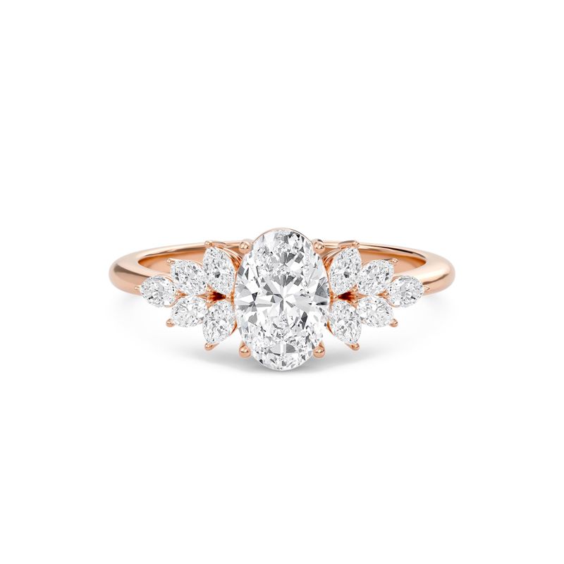 Luxe Marquese Side Stone Ring
