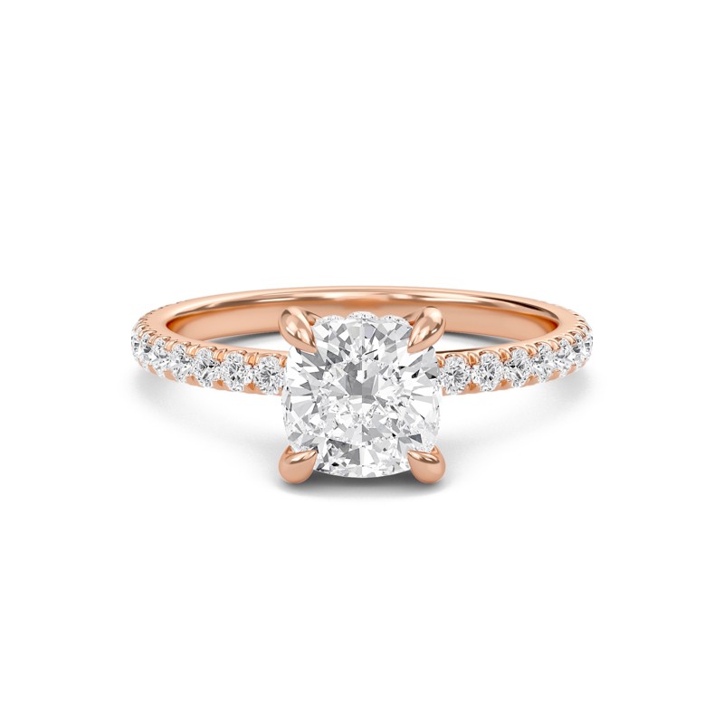 Cushion Perfect Fit Engagement Ring