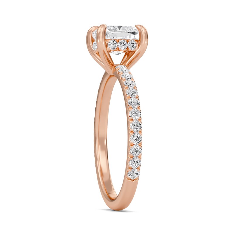 Cushion Perfect Fit Engagement Ring