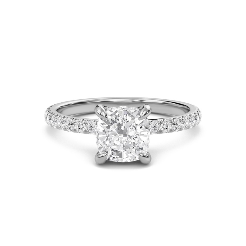 Cushion Perfect Fit Engagement Ring