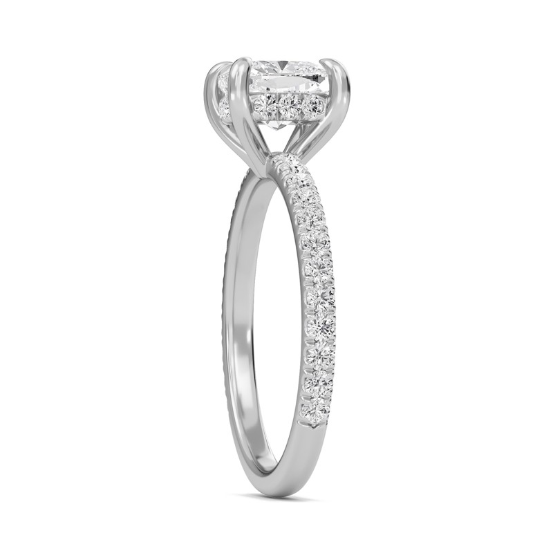 Cushion Perfect Fit Engagement Ring