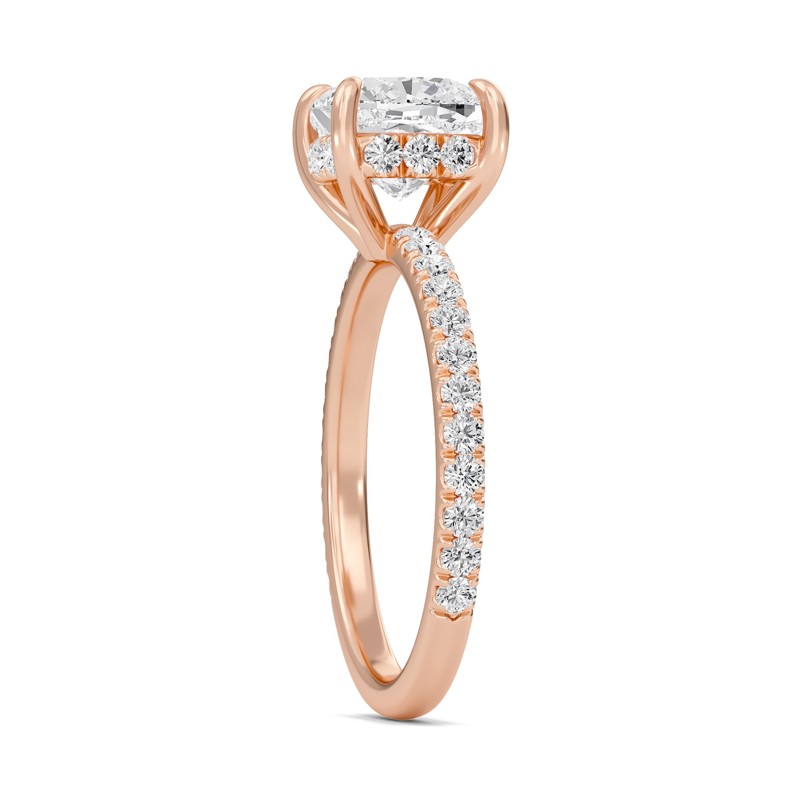Cushion Perfect Fit Engagement Ring