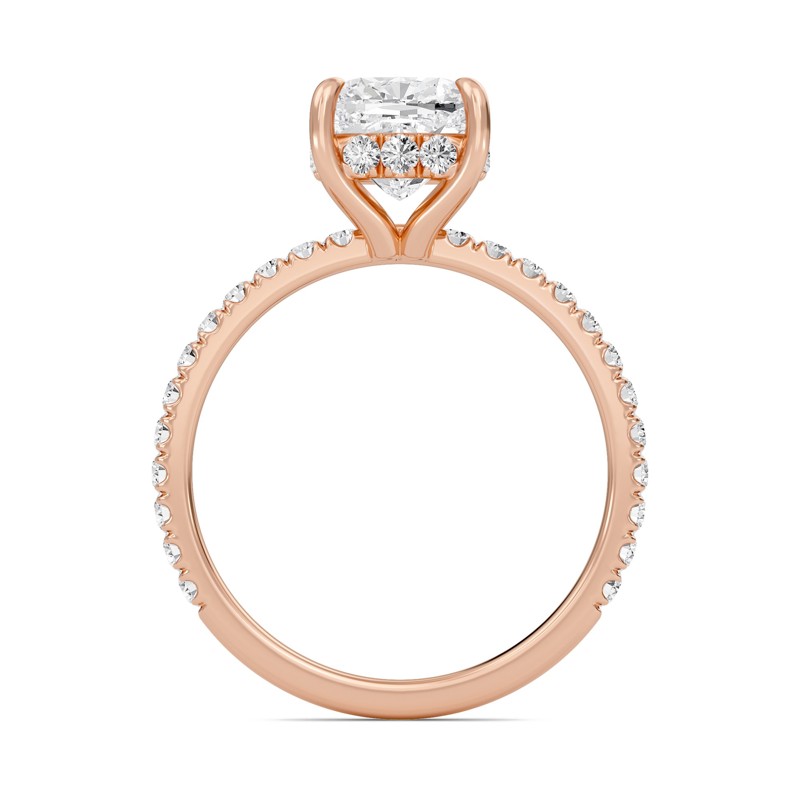 Cushion Perfect Fit Engagement Ring