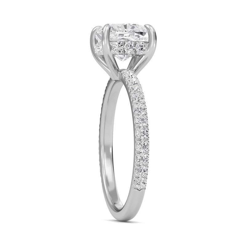 Cushion Perfect Fit Engagement Ring