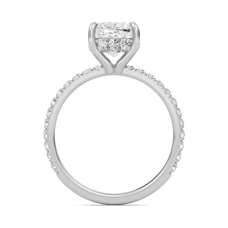 Cushion Perfect Fit Engagement Ring