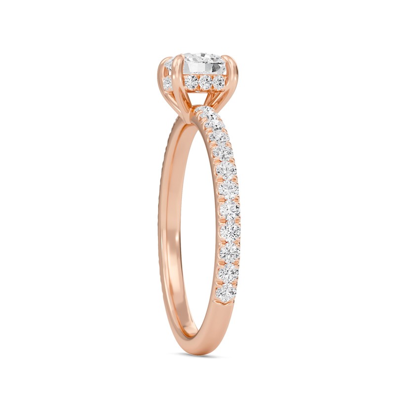 Cushion Perfect Fit Engagement Ring