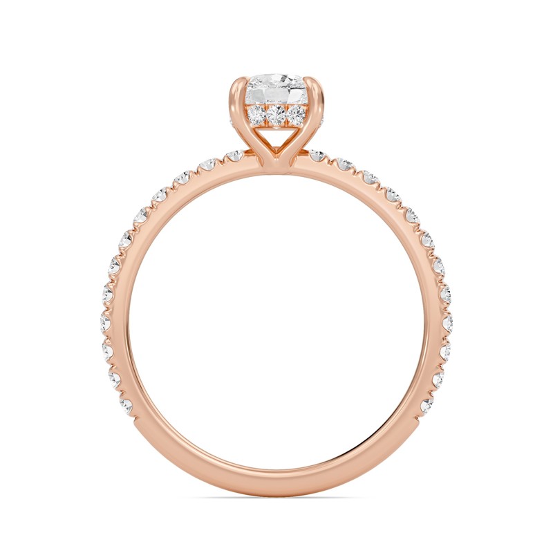 Cushion Perfect Fit Engagement Ring