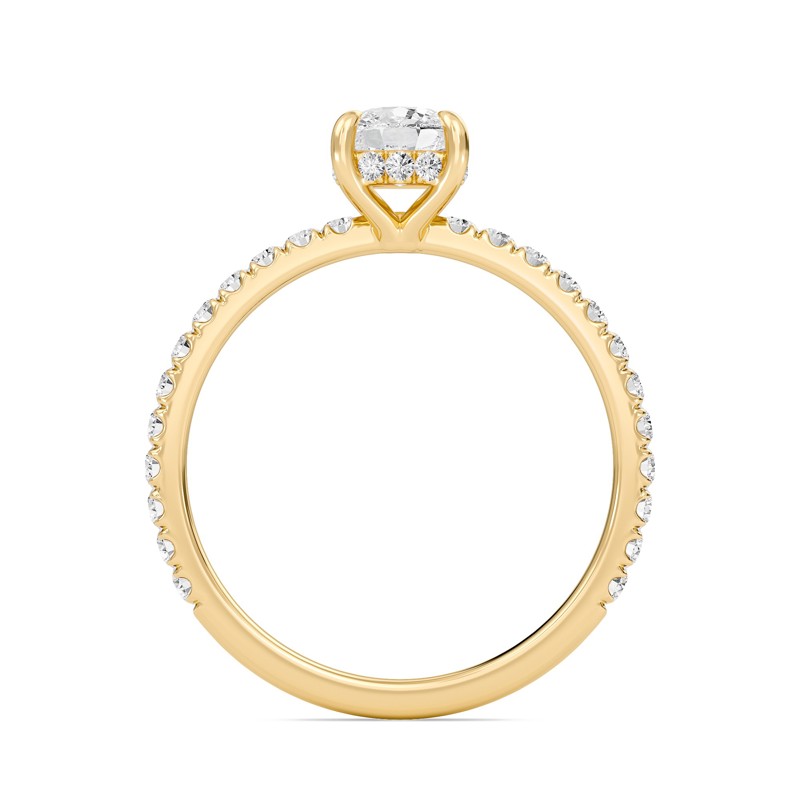 Cushion Perfect Fit Engagement Ring